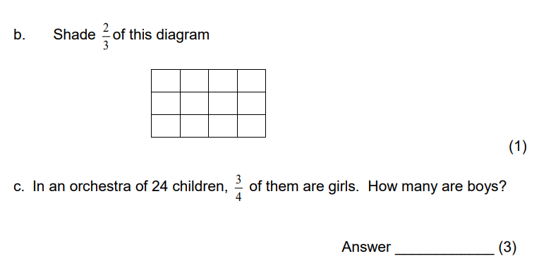 莱斯特女子中学Leicester High School for Girls year6数学入学考试题库