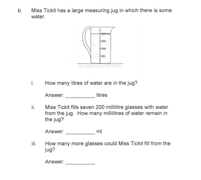 昆斯伍德学校Queenswood School year7数学入学考试题库