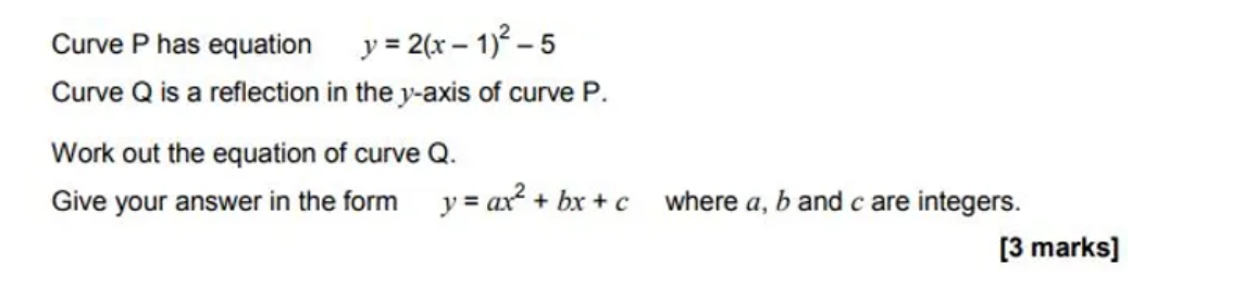 爱德思GCSE数学考试真题题库