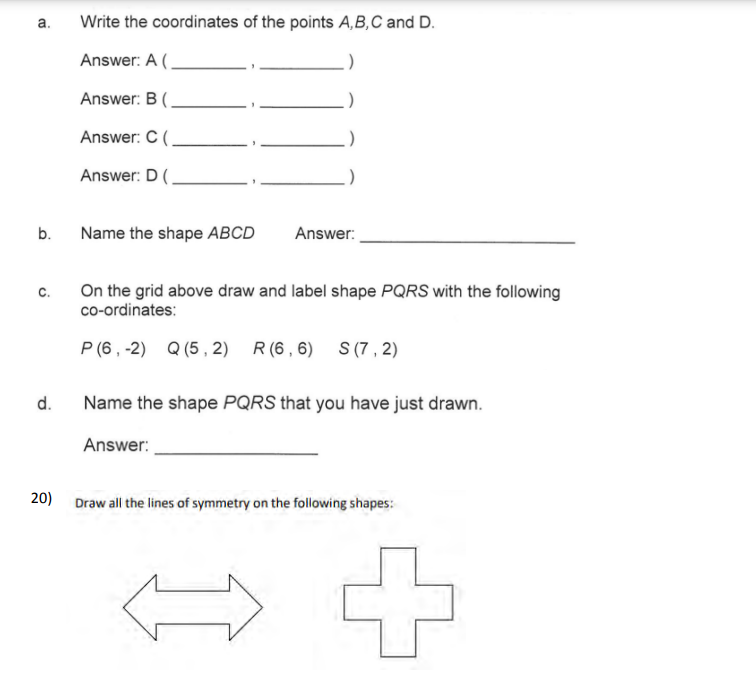 约克蒙特学校The Mount School York 11+数学入学考试